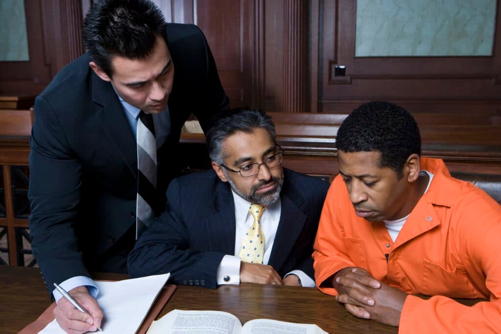 Legal advice in court